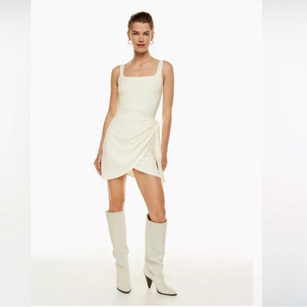 Aritzia Wilfred Mini Dress - Yellow M